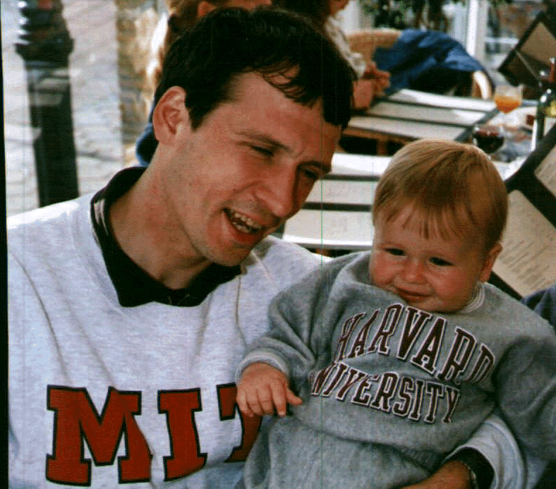 Samen met mijn zoon (toen 10 maanden)